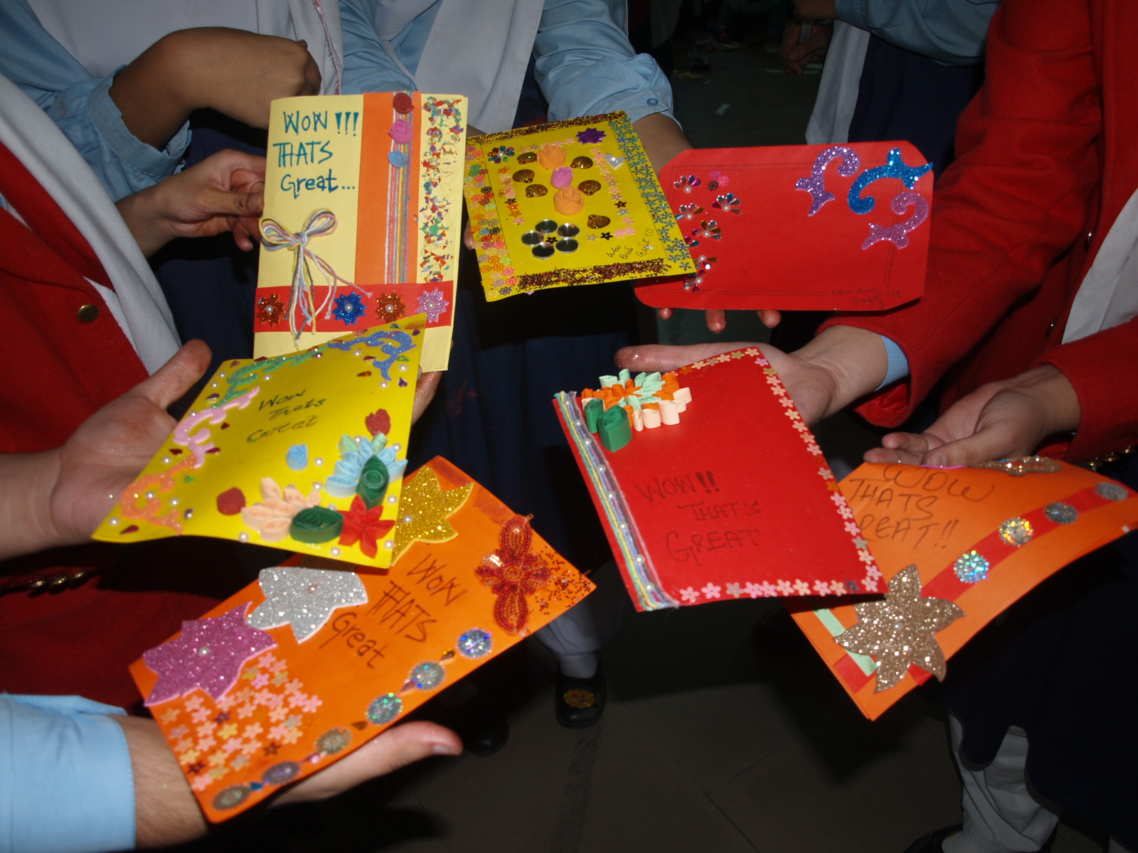 Card Making Competition - Girls College [16/11/2015]