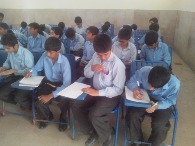 Hand Writing Competition Boys School 11 May, 2015