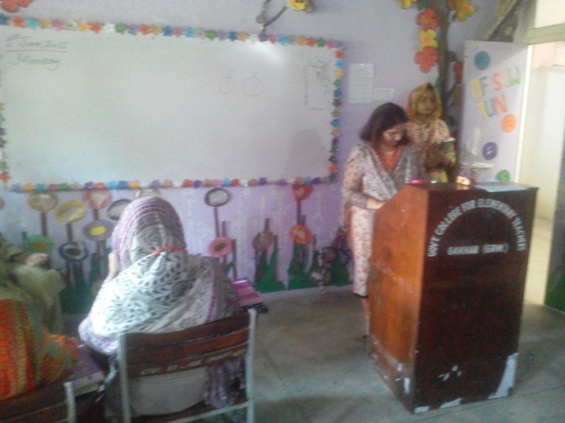 Teachers Training Workshop 2015